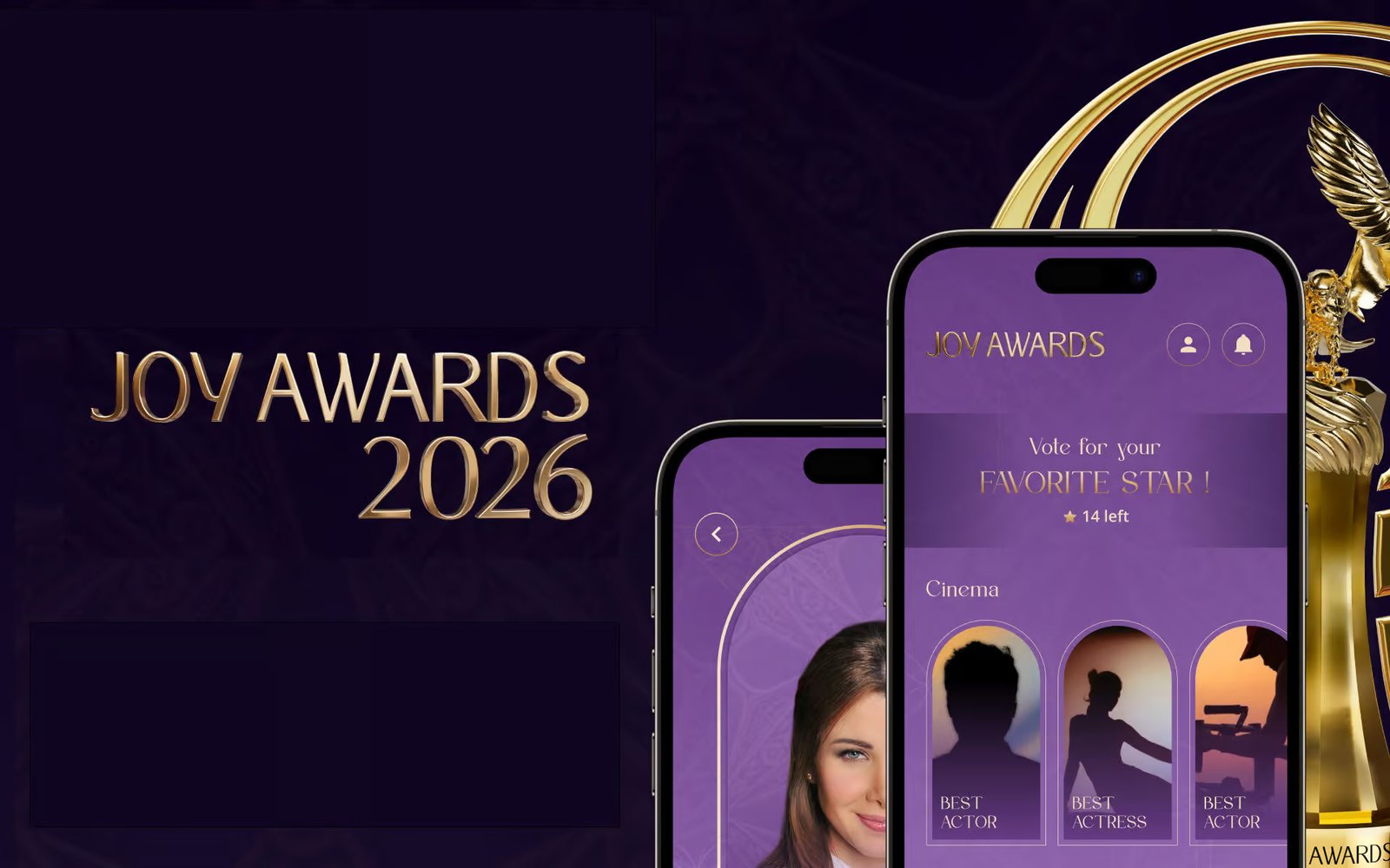 Joy Awards app developed by SoftGrad